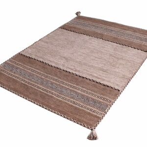 Trasmatta Tofta Beige 135x190cm